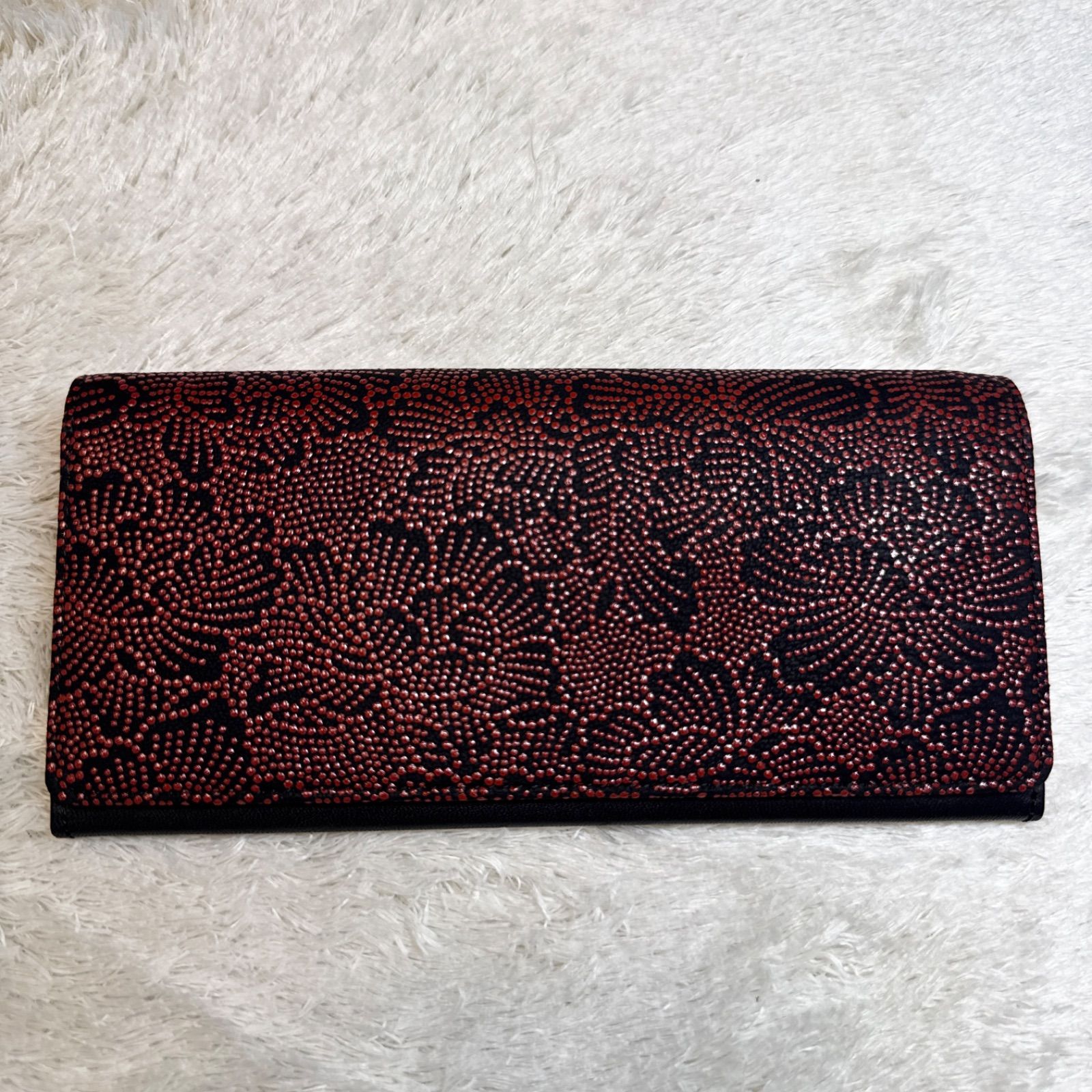 未使用】印傳屋 印伝 長財布 トンボ柄 レザー 箱付き - メルカリ