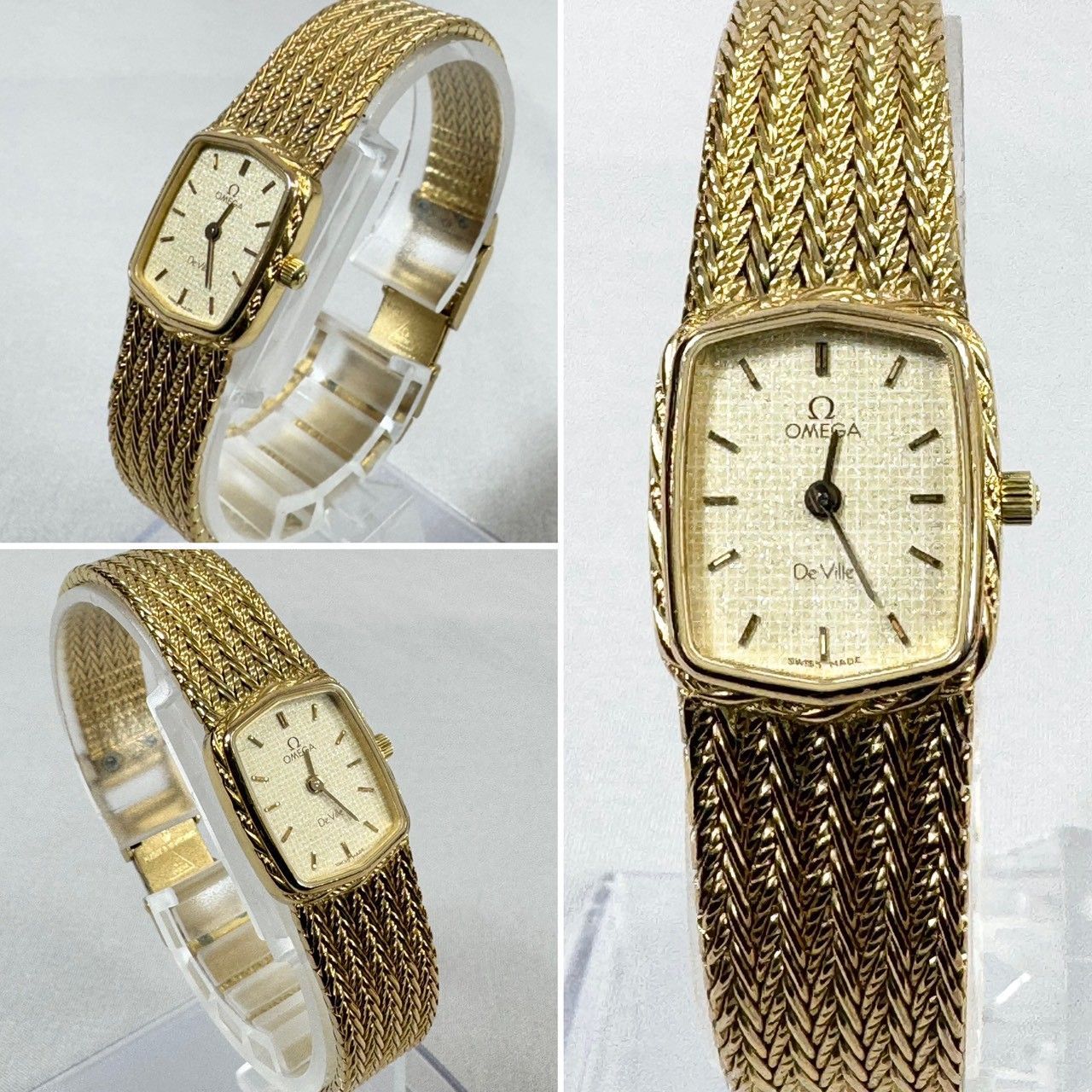 新品電池交換済・箱付】OMEGA オメガ 腕時計 deville デヴィル 791.888 