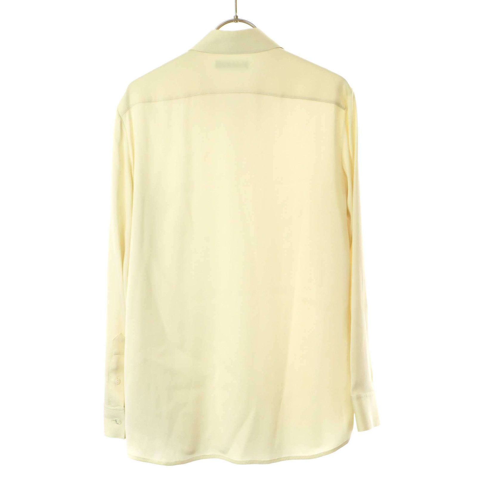 THE ROW ザ ロウ ストレッチシルクシャツ  クリーム 4 THE ROW ザ ロウ ストレッチシルクシャツ クリーム 4 - メルカリ