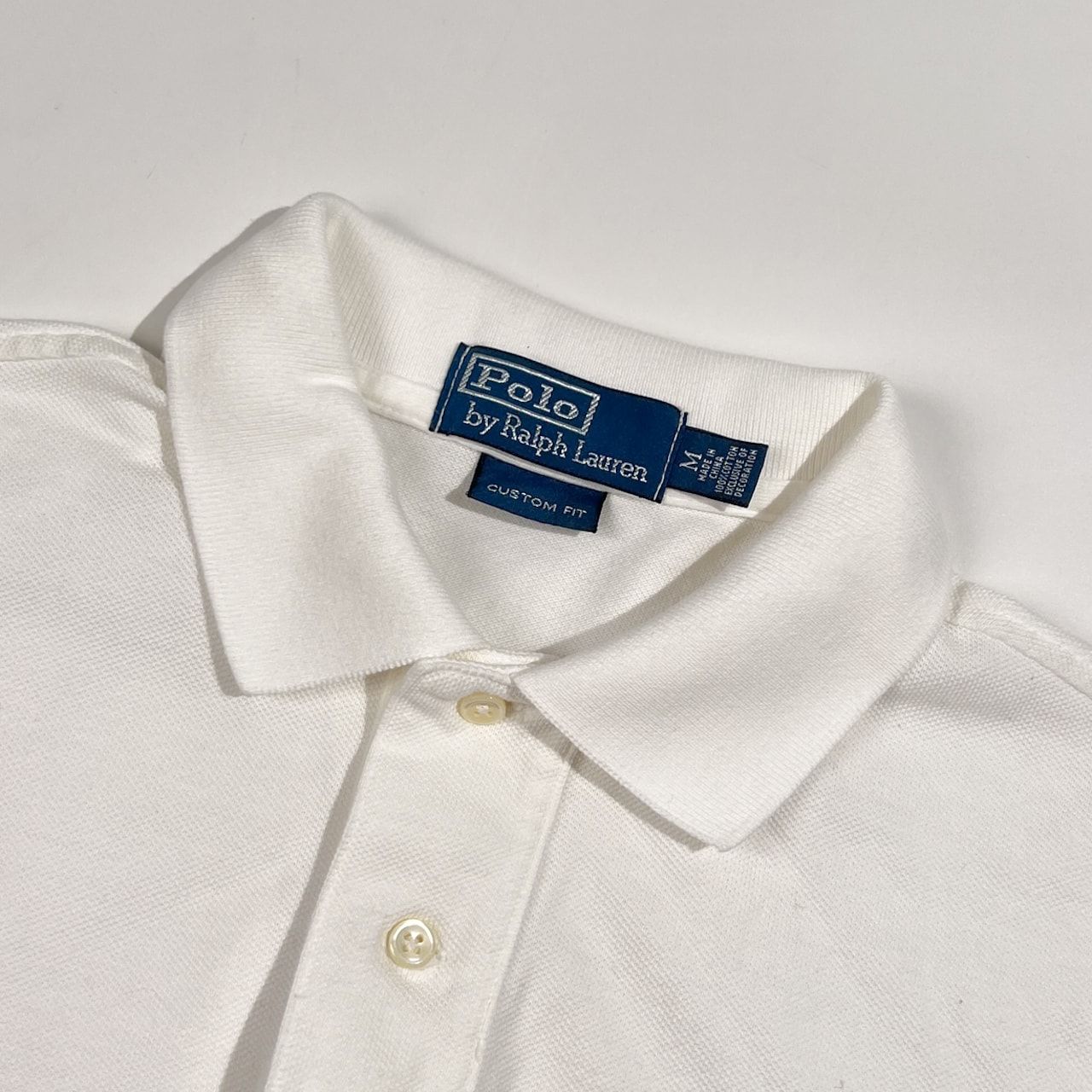 00s Polo by Ralph Lauren ラルフローレン CUSTOM FIT 鹿の子 半袖 