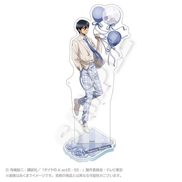 Diamond A ActiI -Second Season- Acrylic Stand Balloon Suit ver. Furuya Akira Axta Brand New Genuine [Stellar Notes]