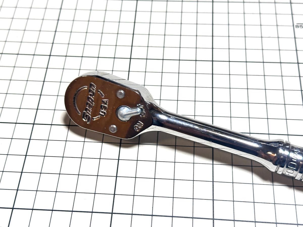 未使用 希少 Snap-on スナップオン 3/8 スタンダード ラチェット
