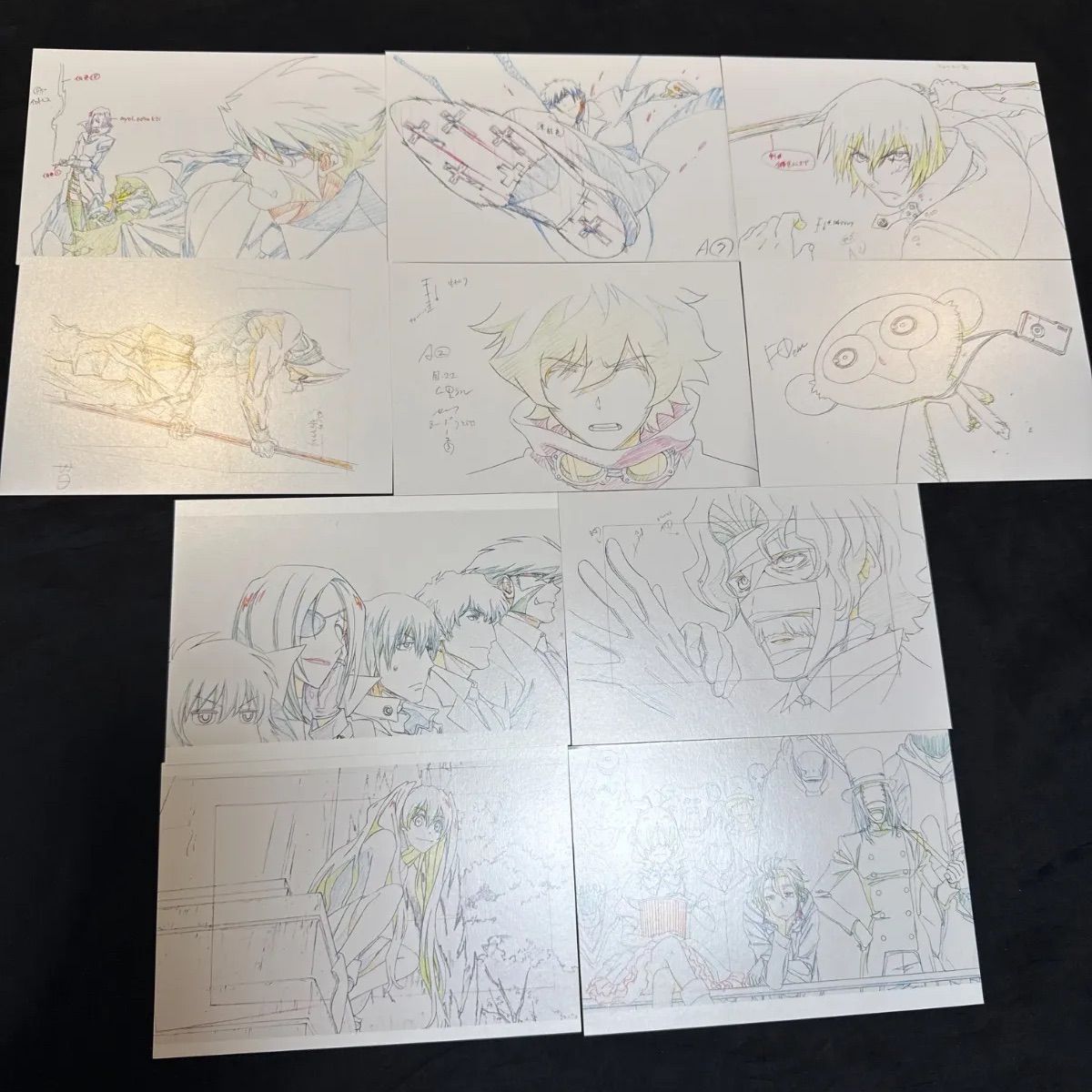 血界戦線 複製原画 ポストカード 10点まとめ売り - メルカリ