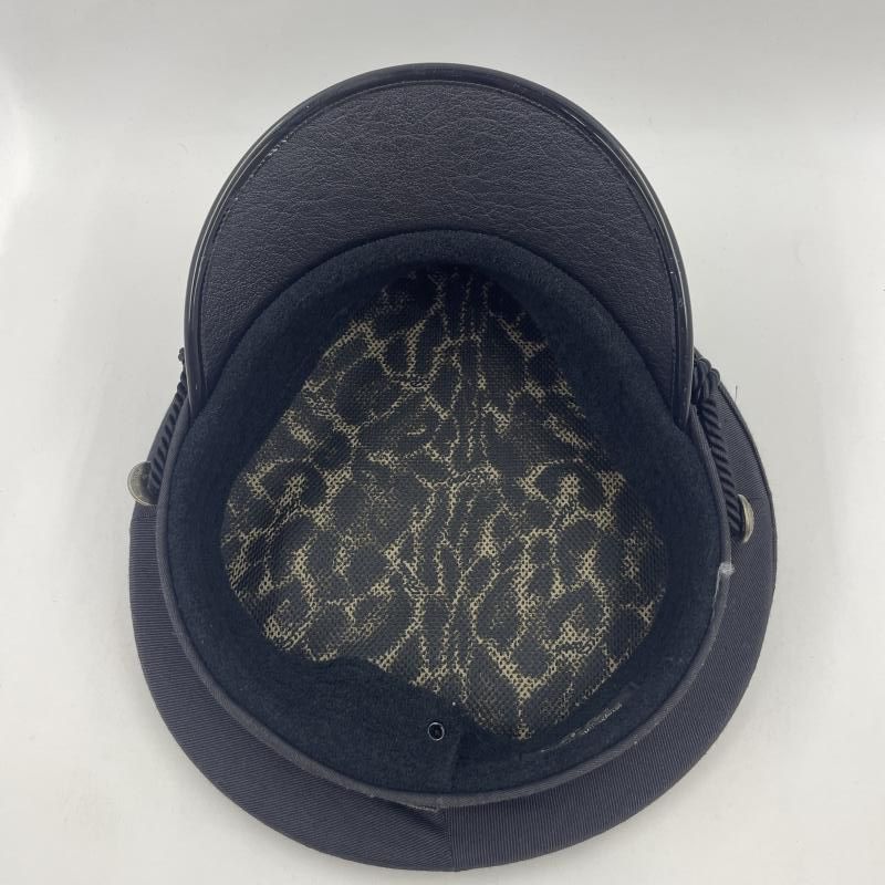 中古】Roen レオパード 軍帽 ブラック ロエン[24][240024556794