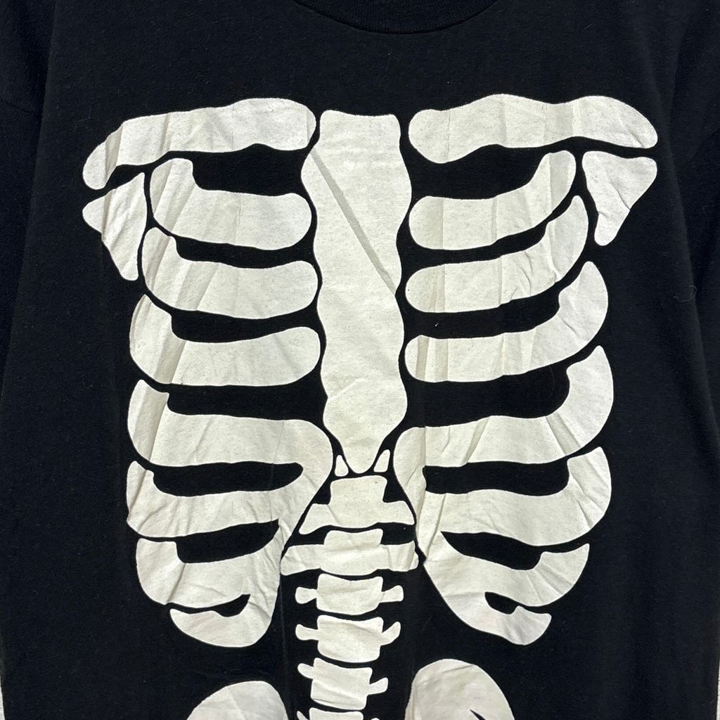 SCREEN STARS】 80～90s MADE IN USA Skeleton Bones 骸骨 スケルトン 