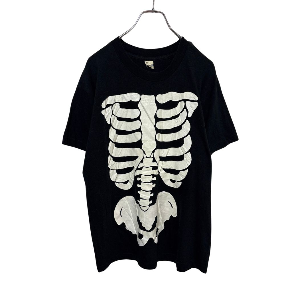 SCREEN STARS】 80～90s MADE IN USA Skeleton Bones 骸骨 スケルトン