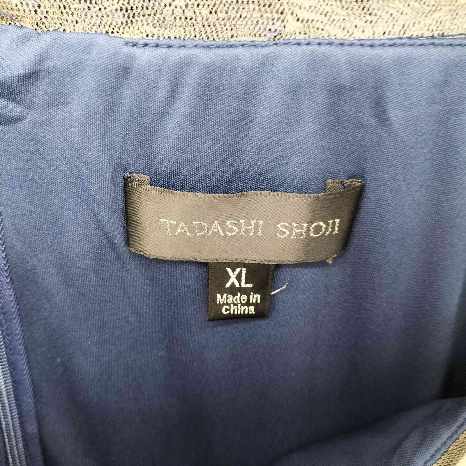 タダシショウジ TADASHI SHOJI スパンコール刺繍デザイン ノースリーブ
