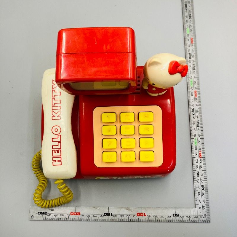 音声確認済み】ハローキティ テレビででんわ おもちゃ SANRIO 1987年製
