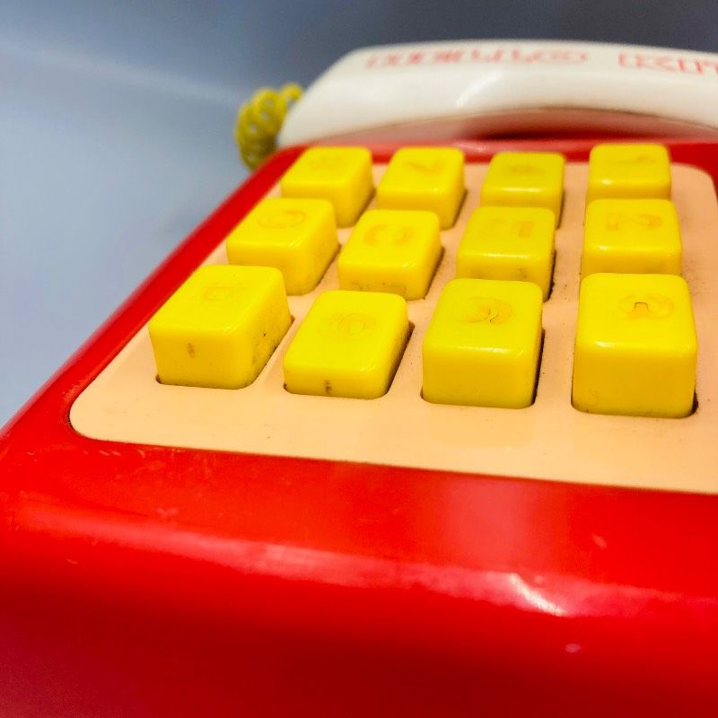 音声確認済み】ハローキティ テレビででんわ おもちゃ SANRIO 1987年製