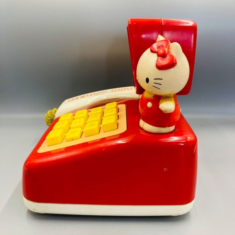 音声確認済み】ハローキティ テレビででんわ おもちゃ SANRIO 1987年製