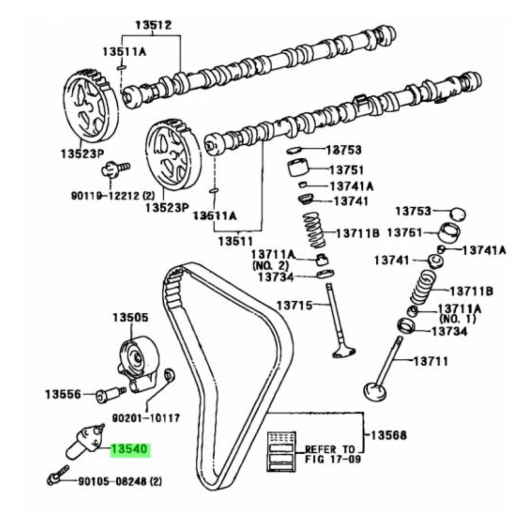 CHASER CRESTA MARK 2【純正新品】チェーンテンショナー JZX100 JZX110