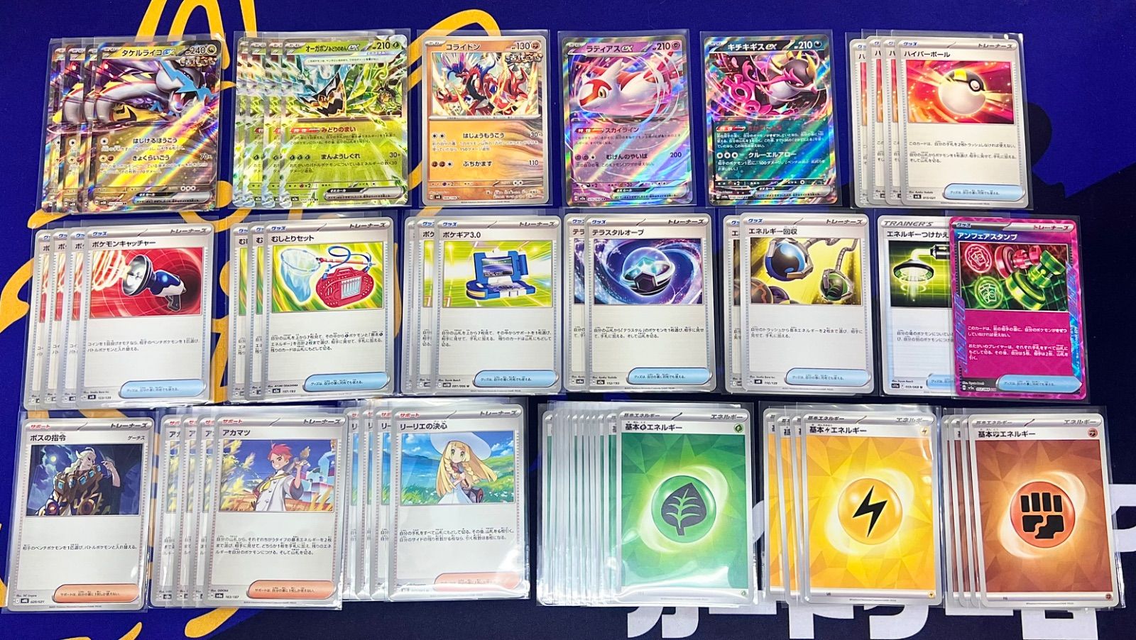 ポケモンカード タケルライコex デッキ販売 構築済み - メルカリ