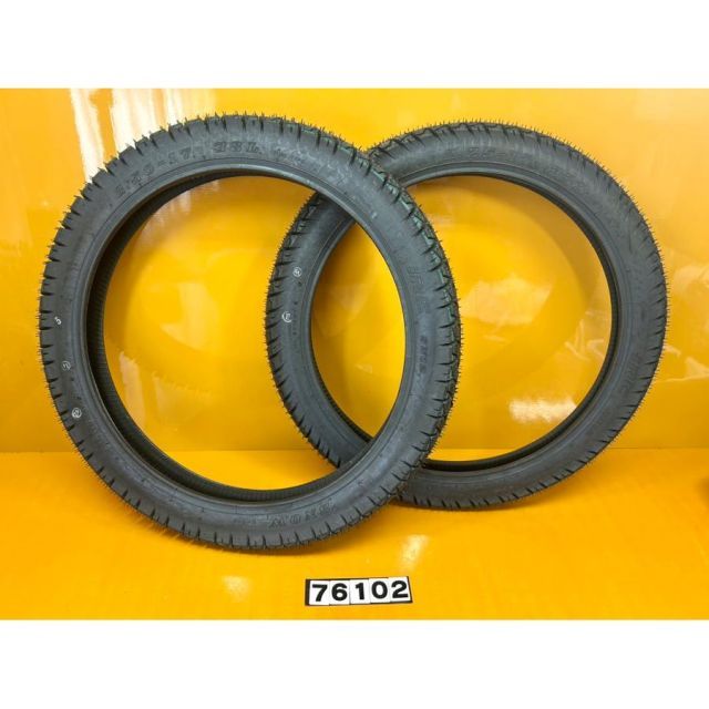 76102 新品 IRC 2.25-17 2.50-17 前後セット SN12 スタッドレス