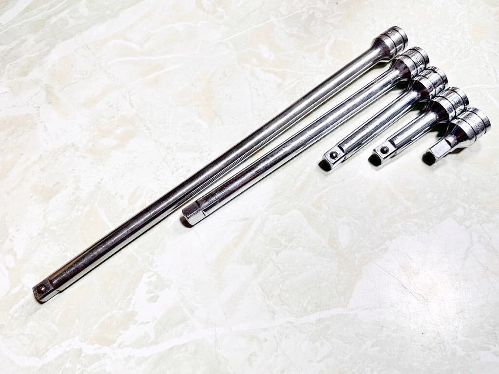 Snap-on スナップオン 1/2 エクステンションバー エクステ 5本セット SX ツール 整備 工具