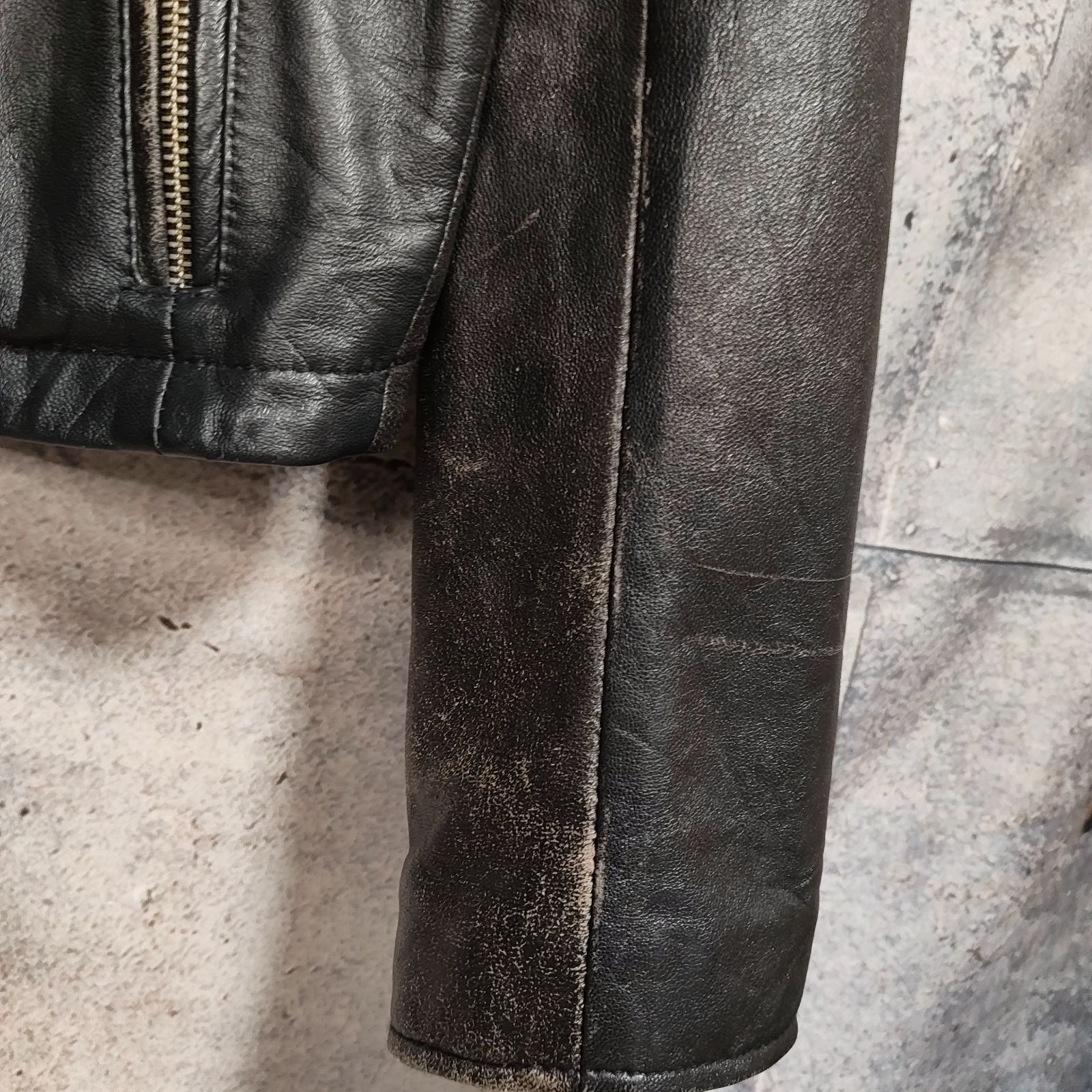 本革シングルライダースジャケットIライン 00s-10s Archive Leather