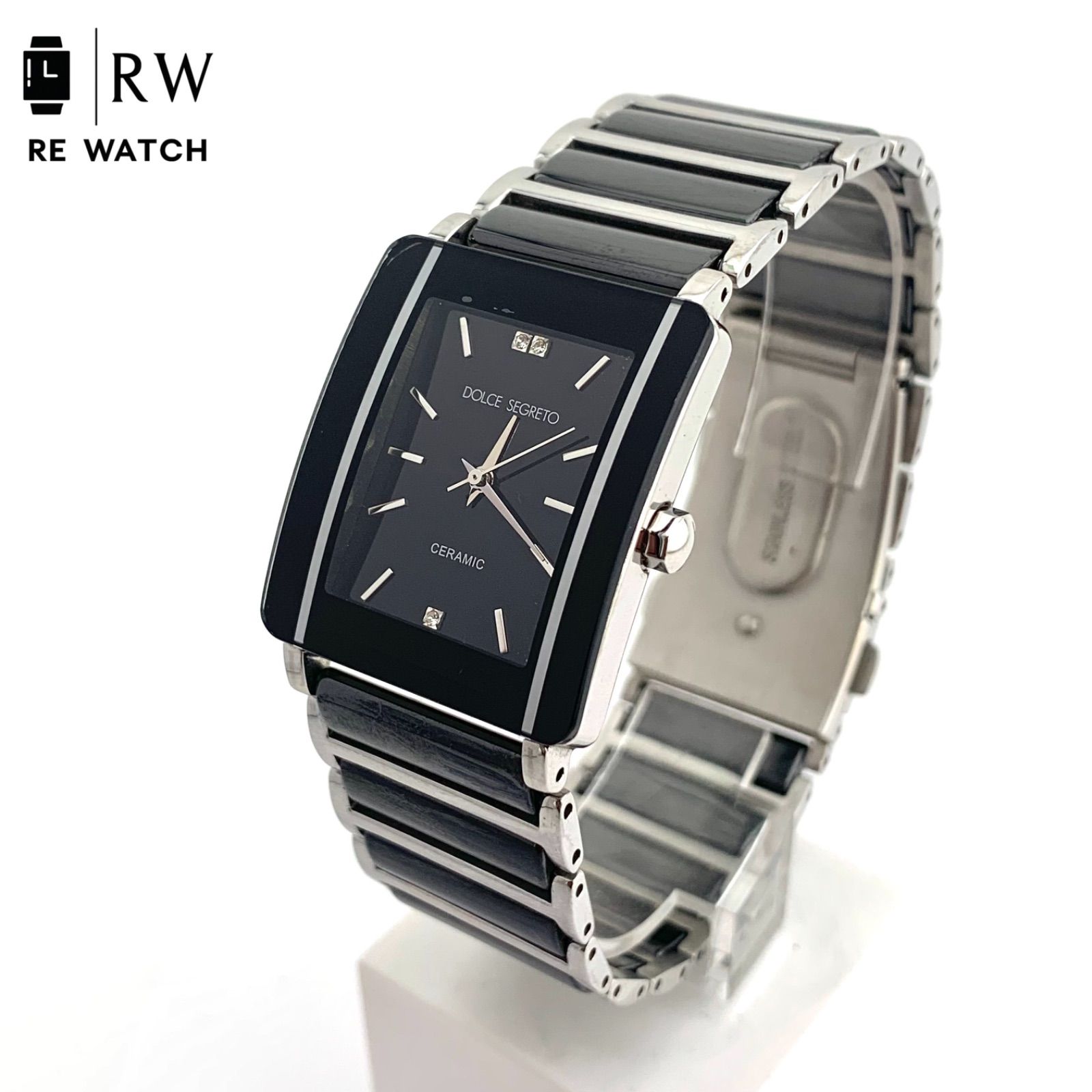 中古】DOLCE SEGRETO RD100 ブラック セラミック 腕時計 - メルカリ