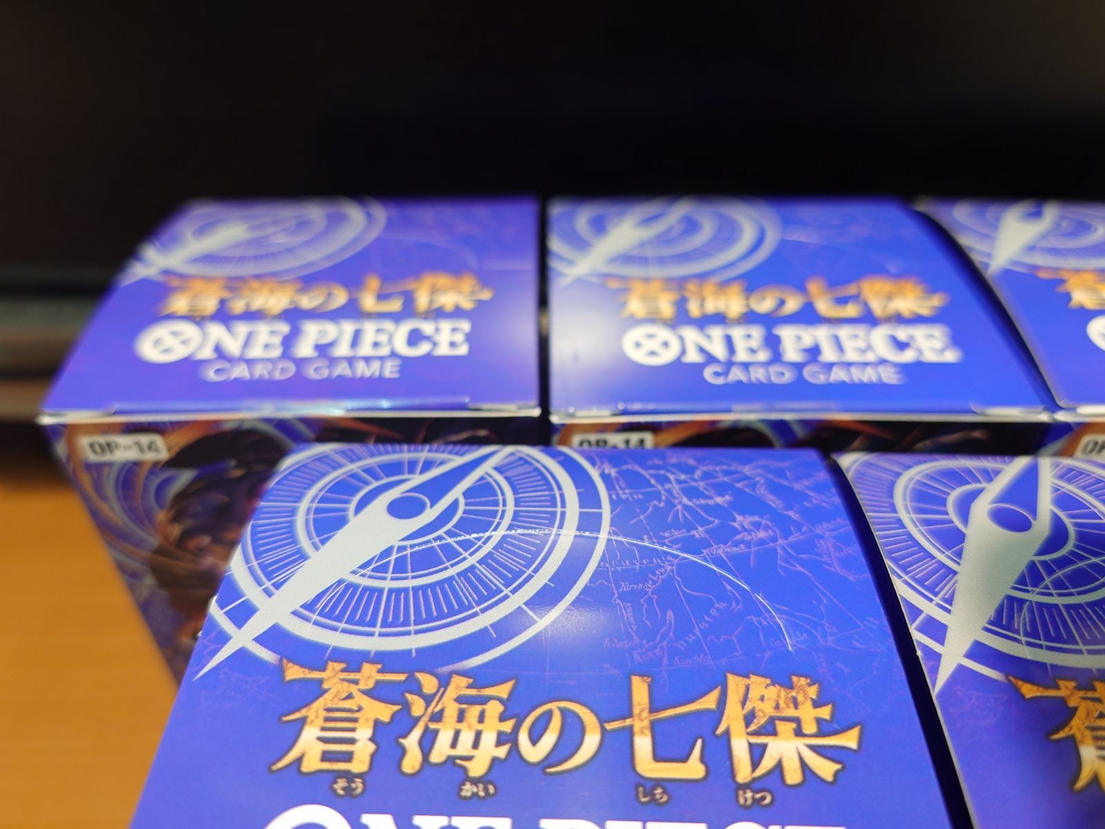 ワンピースカードゲーム OP-14 蒼海の七傑 7BOX テープ付き未開封品