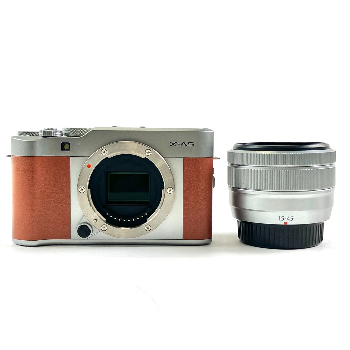 富士フイルム FUJIFILM X-A5 レンズキット ブラウン デジタル ミラー 