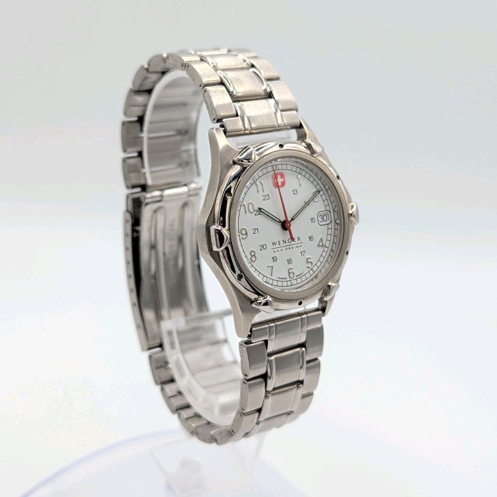 WENGER ウェンガー 腕時計 手巻き式　ケース径39ｍｍ　454.0468 メンズ WENGER ウェンガー 腕時計 手巻き式 ケース径39mm 454.0468