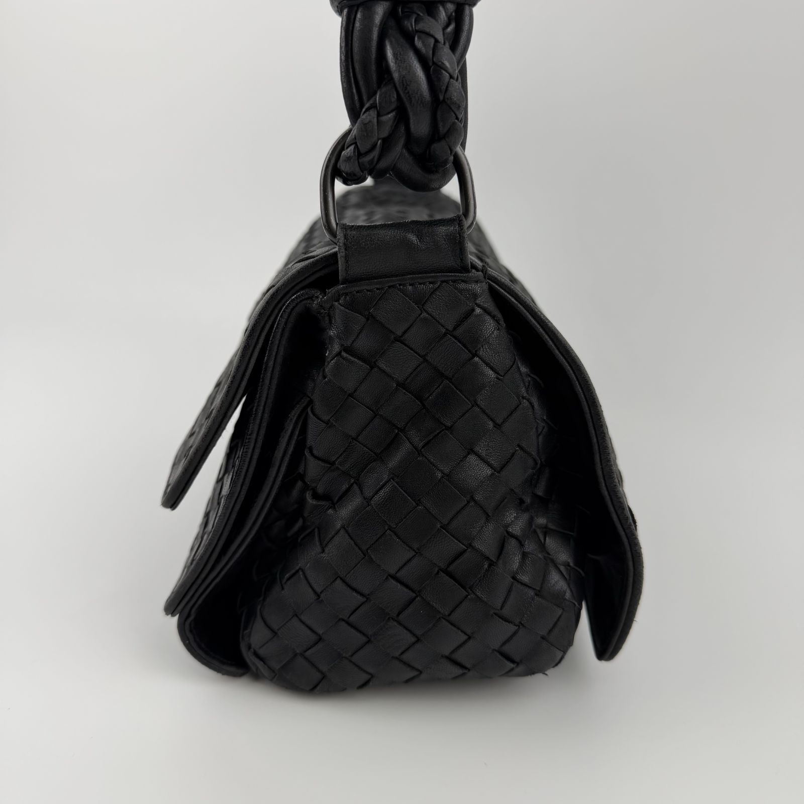 中古】Bottega Veneta ボッテガヴェネタ イントレチャート ショルダー 