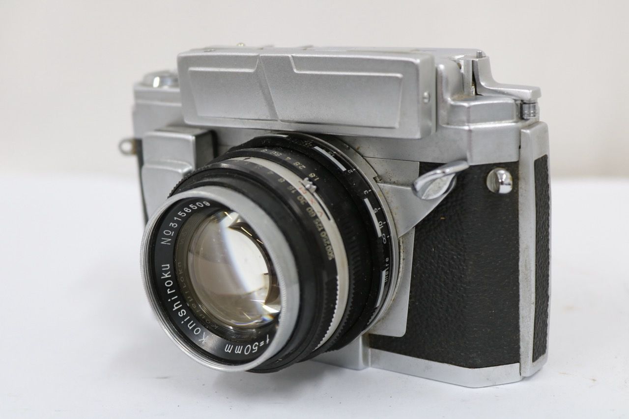 カメラ、光学機器 【返品保証】 コニカ KONICA III A Hexanon 50mm F1