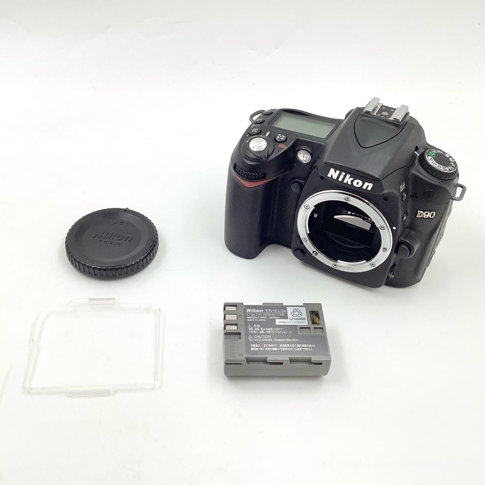 全額返金保証】【最速発送】Nikon デジタル一眼 D90 ボディ ブラック 