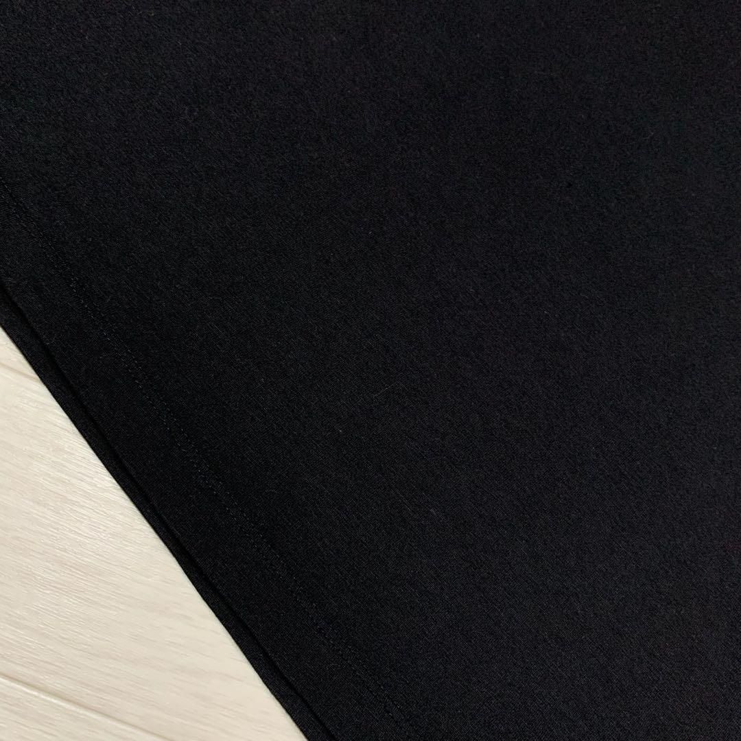 モンクレール　文字ロゴ　ブラックワッペン　Tシャツ　S 国内正規品 5S447