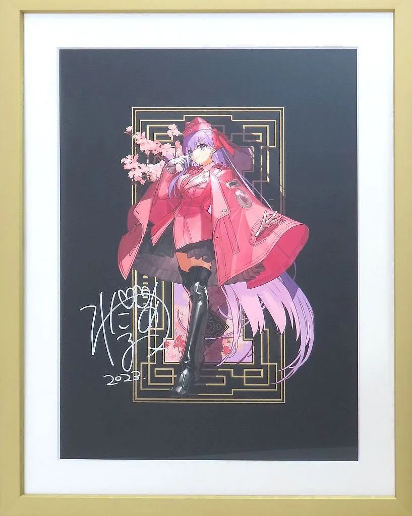 中古】原画イラストボード ワダアルコ展 Fate ＆ Fate/EXTRA ART WORKS