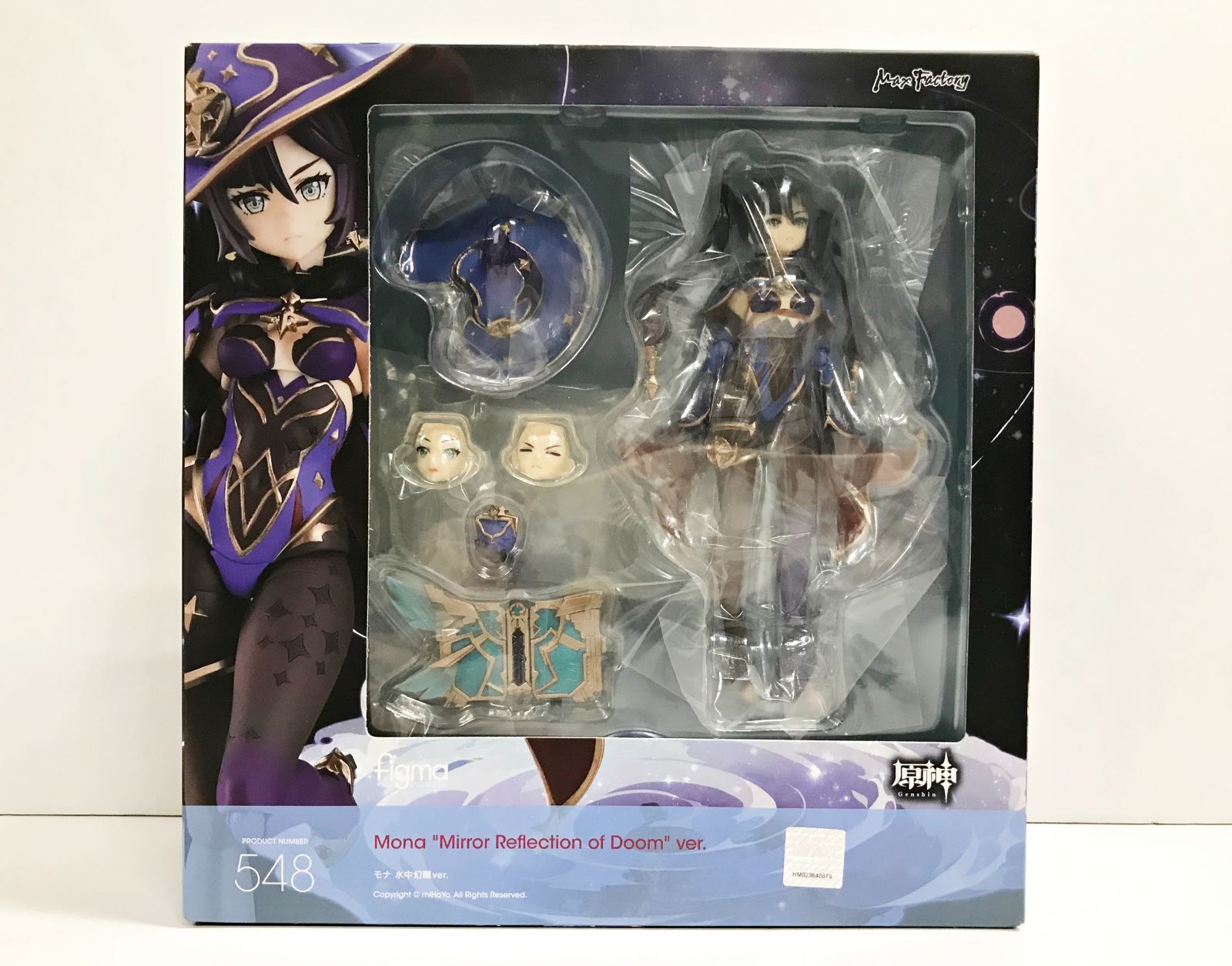 27.【未開封】figma モナ 水中幻願ver. 548 原神-GENSHIN-【併売品