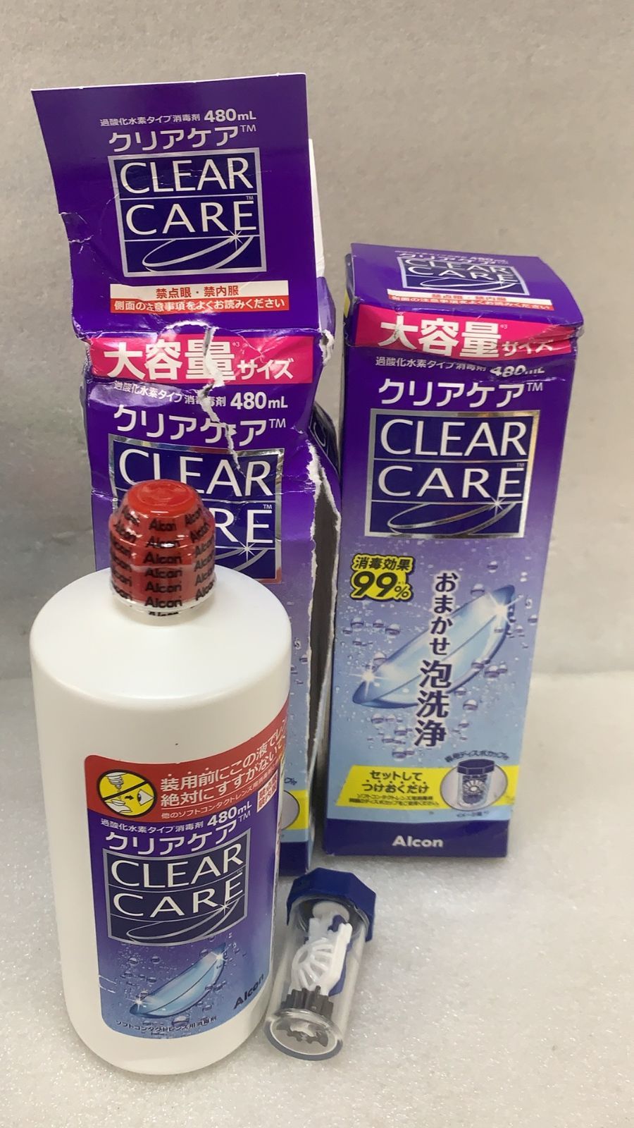 アルコン クリアケア 大容量480ml (12個) エーオーセプト クリアケア