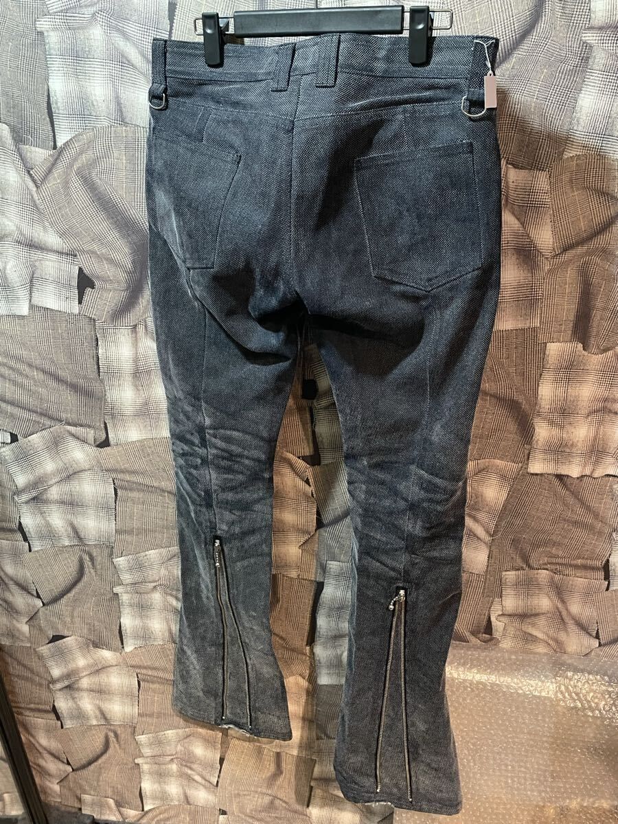 福岡出品 blackmeans LABORATORY R別注 Dot Pattern フレアパンツ 