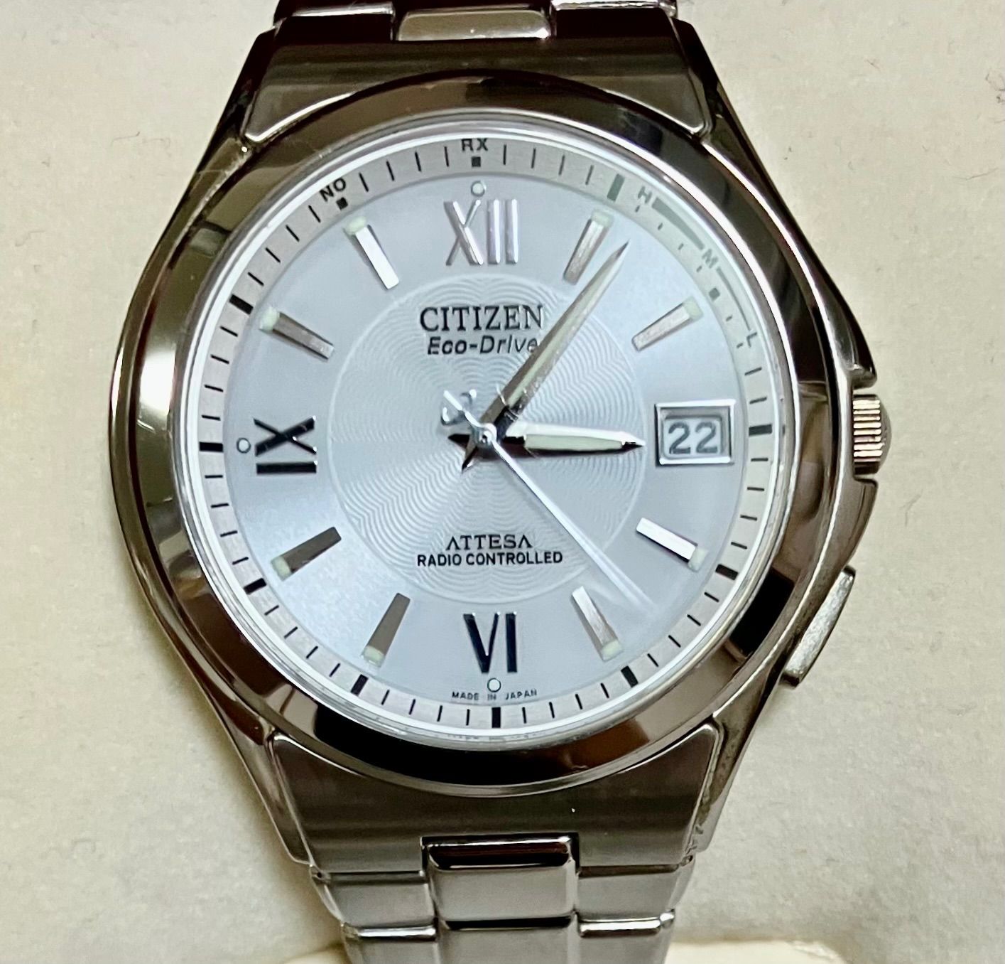 シチズンアテッサエコドライブシルバーH110-T011331