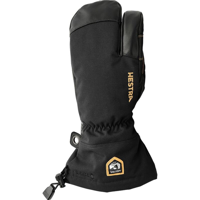 ヘストラ メンズ アクセサリー 手袋 レザー Hestra Army Leather GTX 3Finger Mitten Mens BlackBlack ブラック