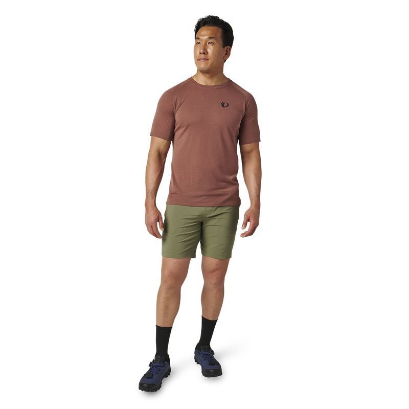 パールイズミ メンズ ボトムス ハーフパンツ・ショーツ PEARL iZUMi Canyon Active 8in Short Mens Deep Lichen Green グリーン