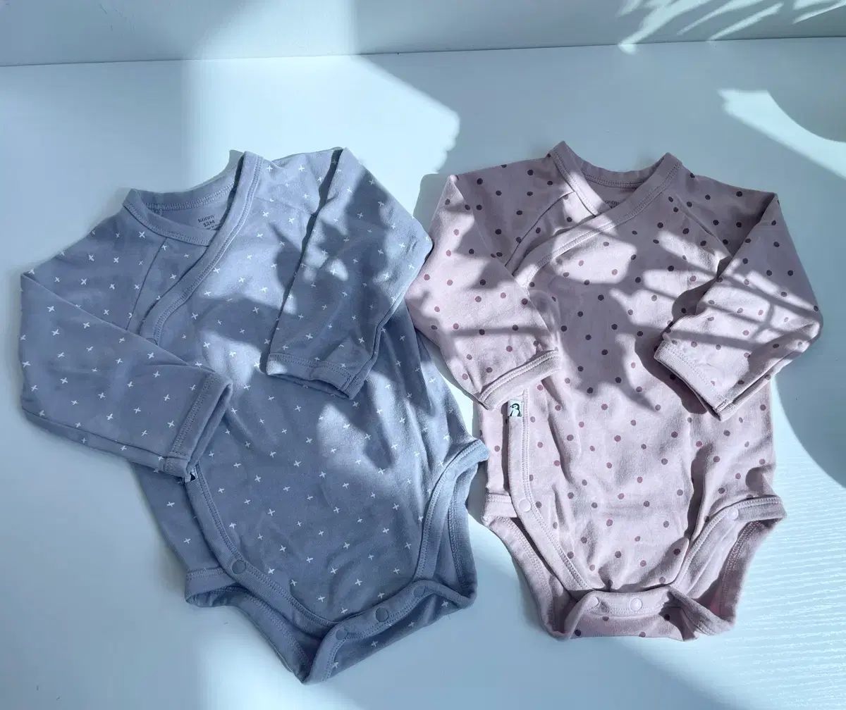 コニー新生児ユア(YOOA)用バンブーボディスーツ 12M 2種セット