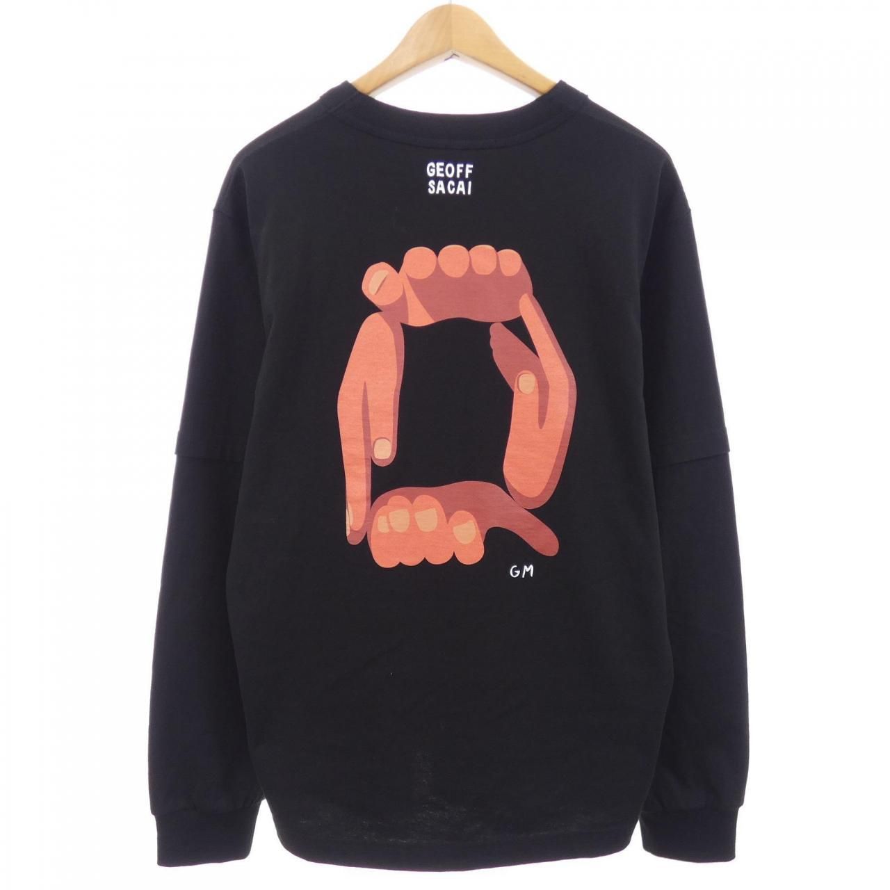サカイ SACAI geoff sacai by Geoff Mcfetridge Print 26-01122S 