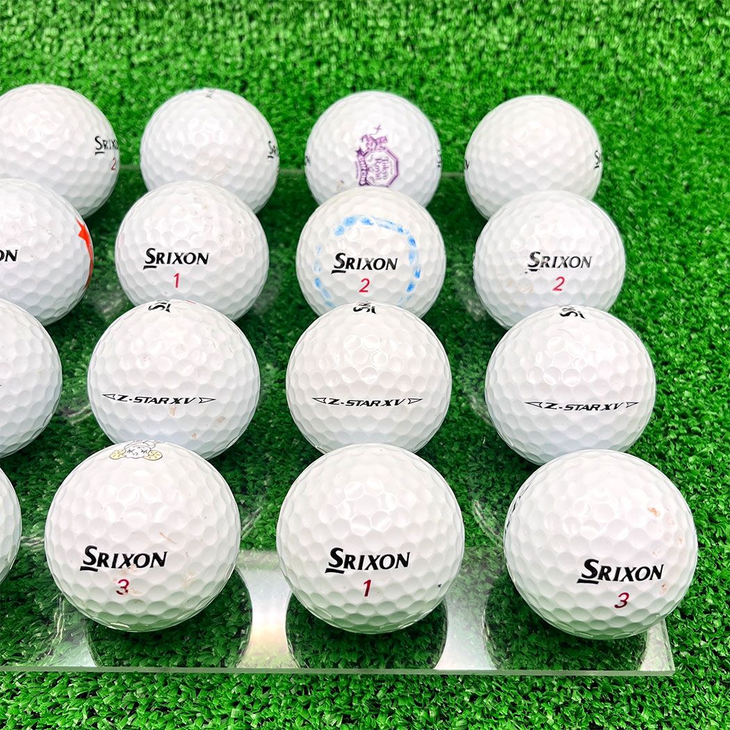 ロストボール スリクソン xv ゼットスター Sランク 20球 972 おまけ付 SRIXON ロストボール スリクソン Z-STAR XV 2025年 20球 A+ABランク