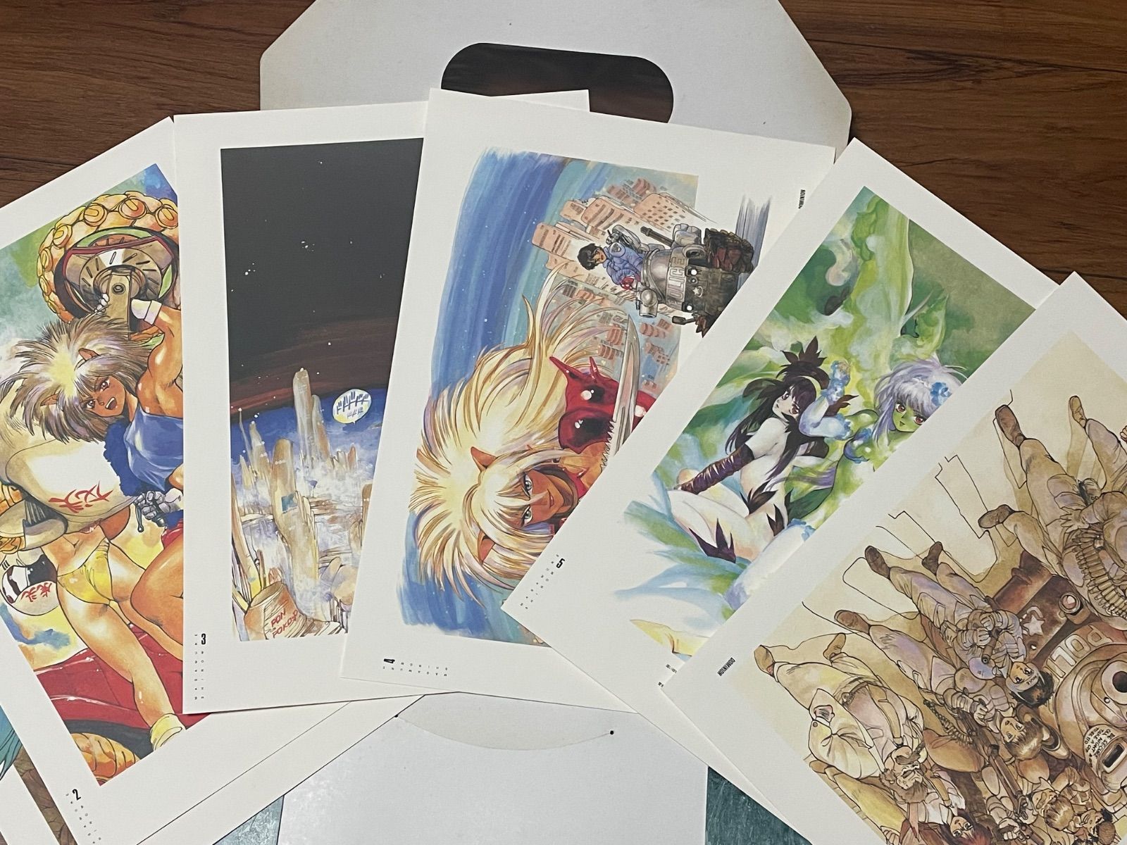 完品/初版】士郎正宗 イラストポスター集「ドミニオン・クラブ」1987年