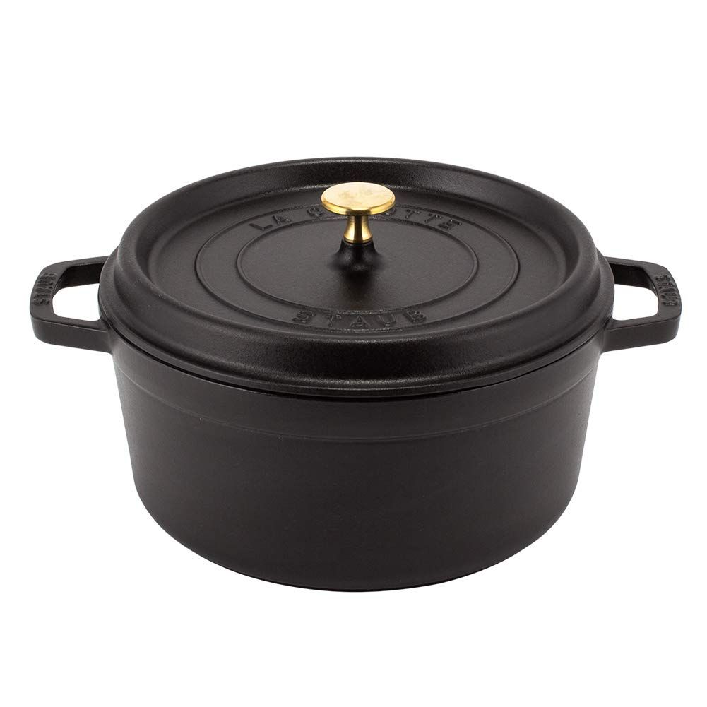 [ ストウブ ] Staub ピコ・ココット ラウンド 26cm ブラック 1102625 両手鍋 ホーロー鍋 Rund Brater black ピコ ココット 鍋 なべ おしゃれ 調理器具 キッチン用品 [並行輸入品] 26,215円