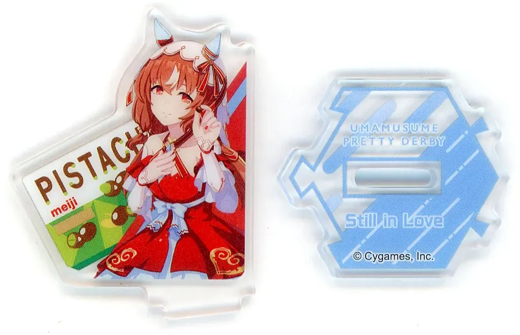 【中古】アクリルスタンド・アクリルパネル [単品] スティルインラブ(アップ) オリジナルミニアクリルスタンド 「ウマ娘 プリティーダービー オリジナルミニアクリルスタンド入り明治ピスタチオチョコレート」 ファミリーマート限定 同梱品