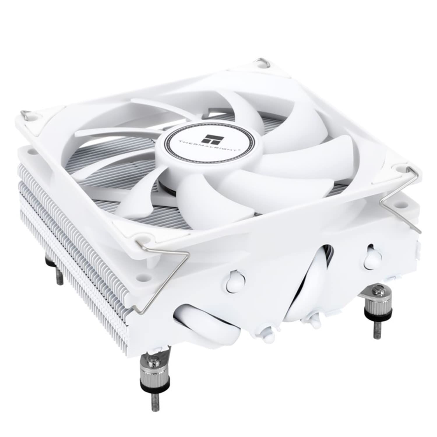新品 Thermalright トップフロー型CPUクーラー AXP-90 X47 WHITE 高さ47mm ロープロファイル設計 6mm径ヒートパイプ4本 92mm静音ファン 「TL-9015W」 「TF7」標準付属 日本正規代理店品