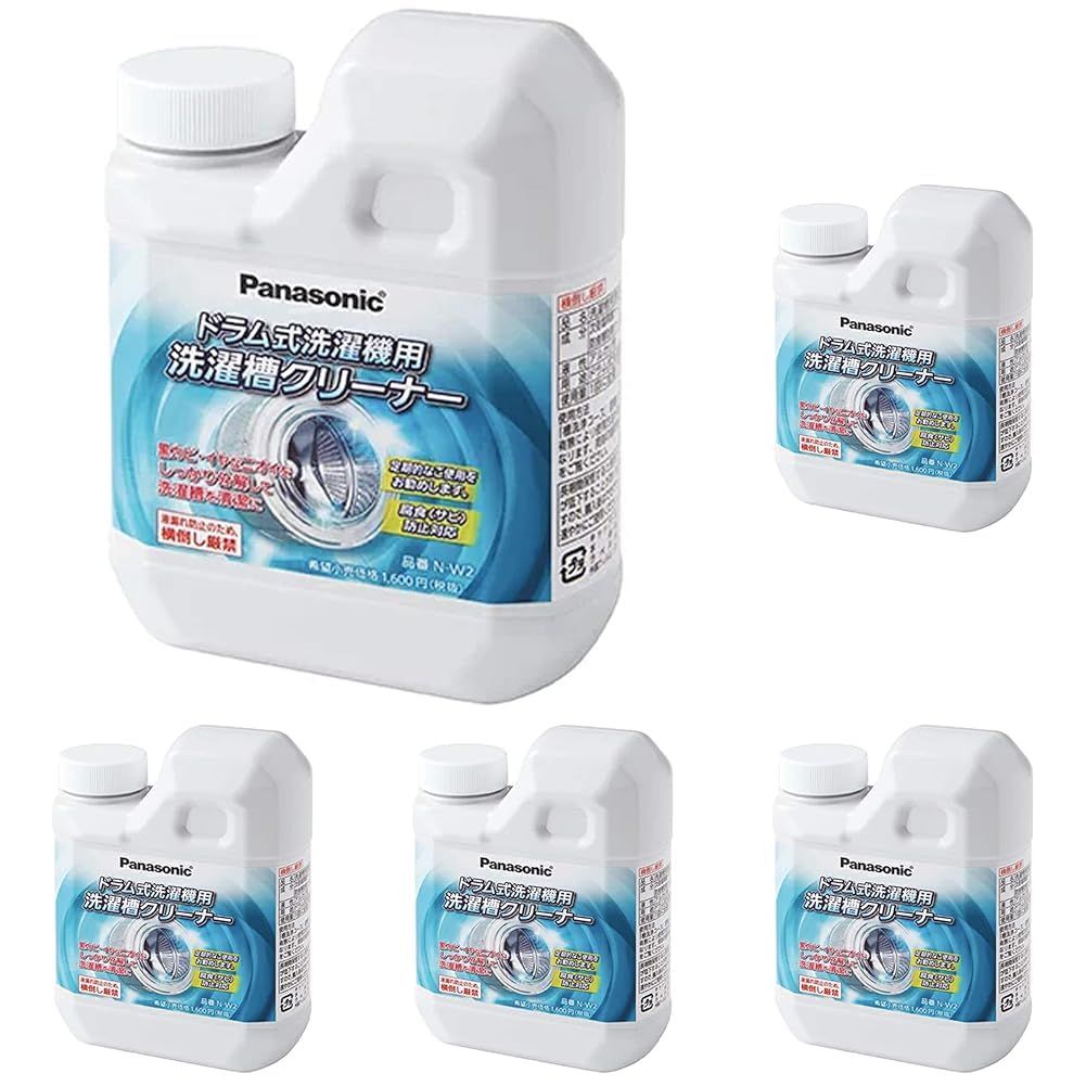 新品 N-W2 洗濯槽クリーナー ドラム式専用 750ML (× 5)