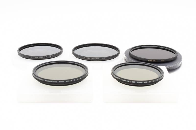 K&F Concept Marumi レンズフィルター5種 ND 2-400 / DHG Circular P.L.D / EXUS ND16 /62mm 67mm 72mm 77mm