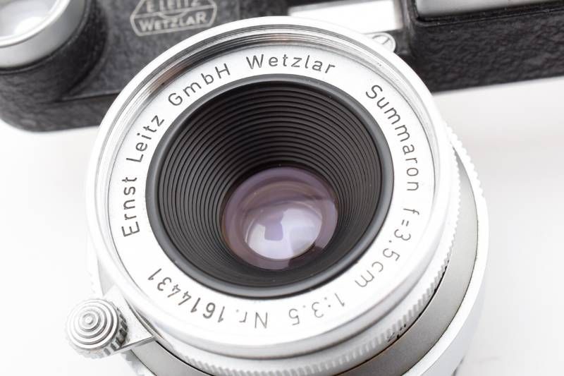 実用品】Leica ライカ Ernst Leitz GmbH Wetzlar Summaron 3.5cm 3.5
