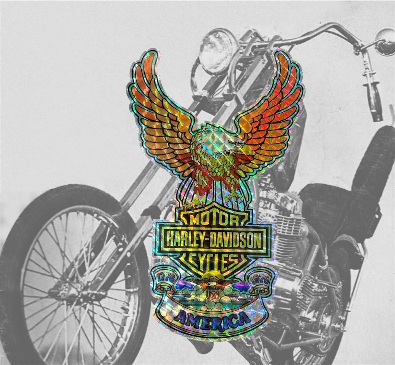 ハーレー ステッカー ヴィンテージ chopper cheetah BATES チョッパー ハーレー ステッカー ヴィンテージ chopper cheetah BATES チョッパー