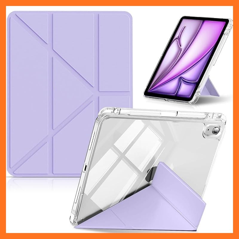 【新品】 CeiLarv コンパチブル iPad Air 11インチ M4/M3/M2 2026/2025/2024 ケース/iPad Air 10.9インチ 第5世代/第4世代 ケース 横置＆縦置 スタンド機能 ペンシル収納 超スリム Y折り PUレザー