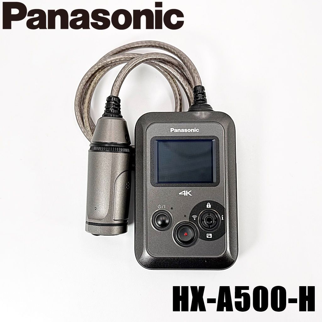 Panasonic◇ビデオカメラ HX-A500-H [グレー] Panasonic◇ビデオカメラ