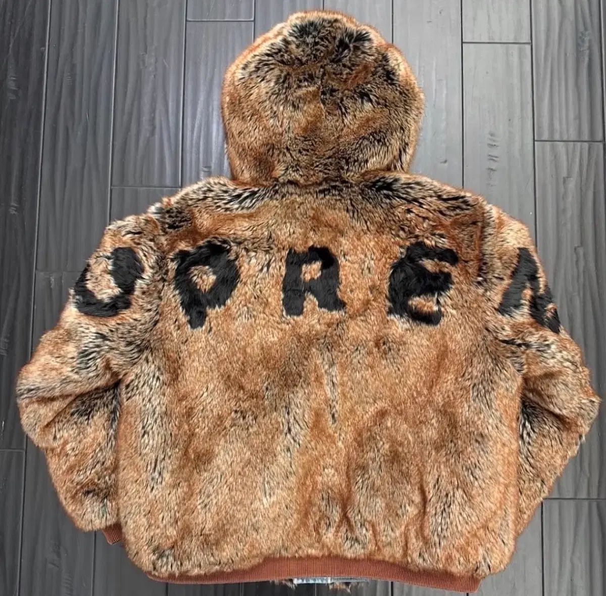 Supreme リバーシブル ファー フード ウォーク ジャケット デニム