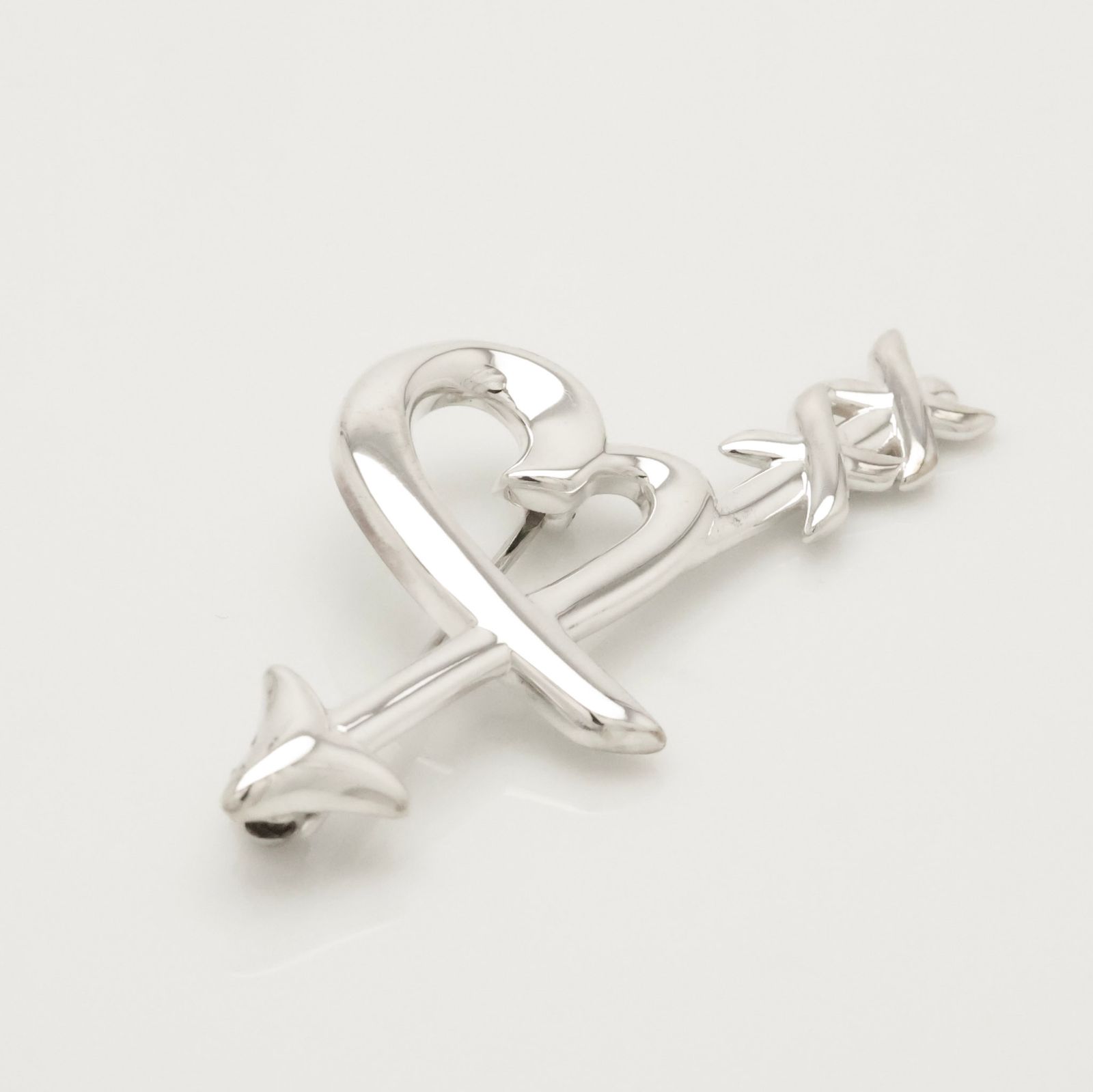 美品】ティファニー TIFFANY&Co. ラビング ハート アロー パロマピカソ