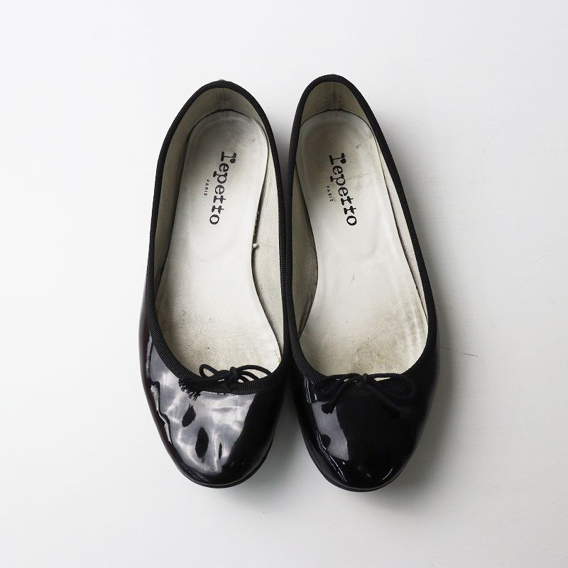 レペット Repetto Cendrillon サンドリオンエナメル バレエパンプス